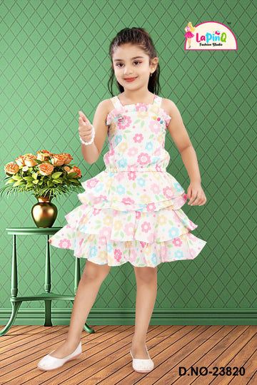 Girls Skirt Set Floral