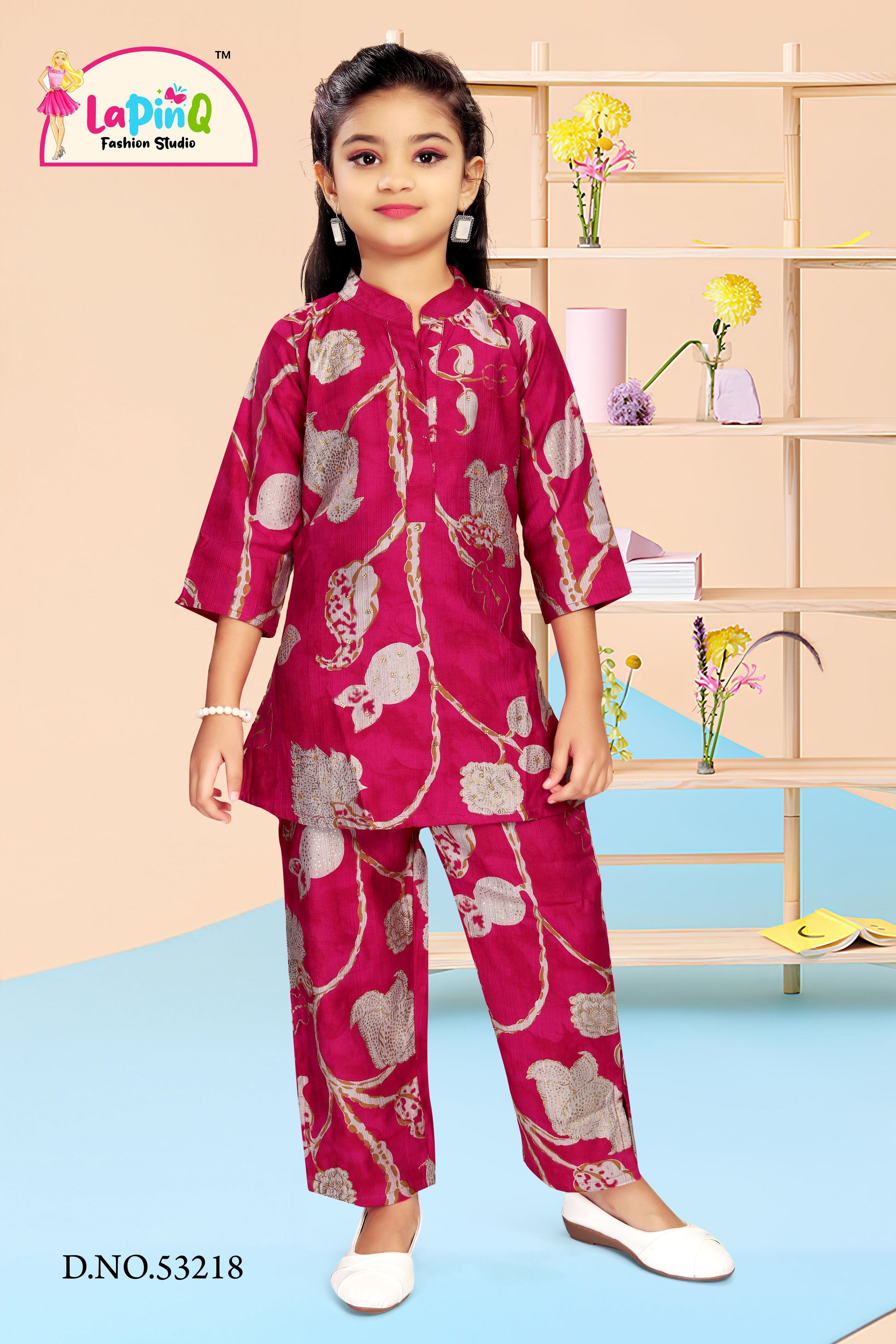 Girl wearing a co-ord set