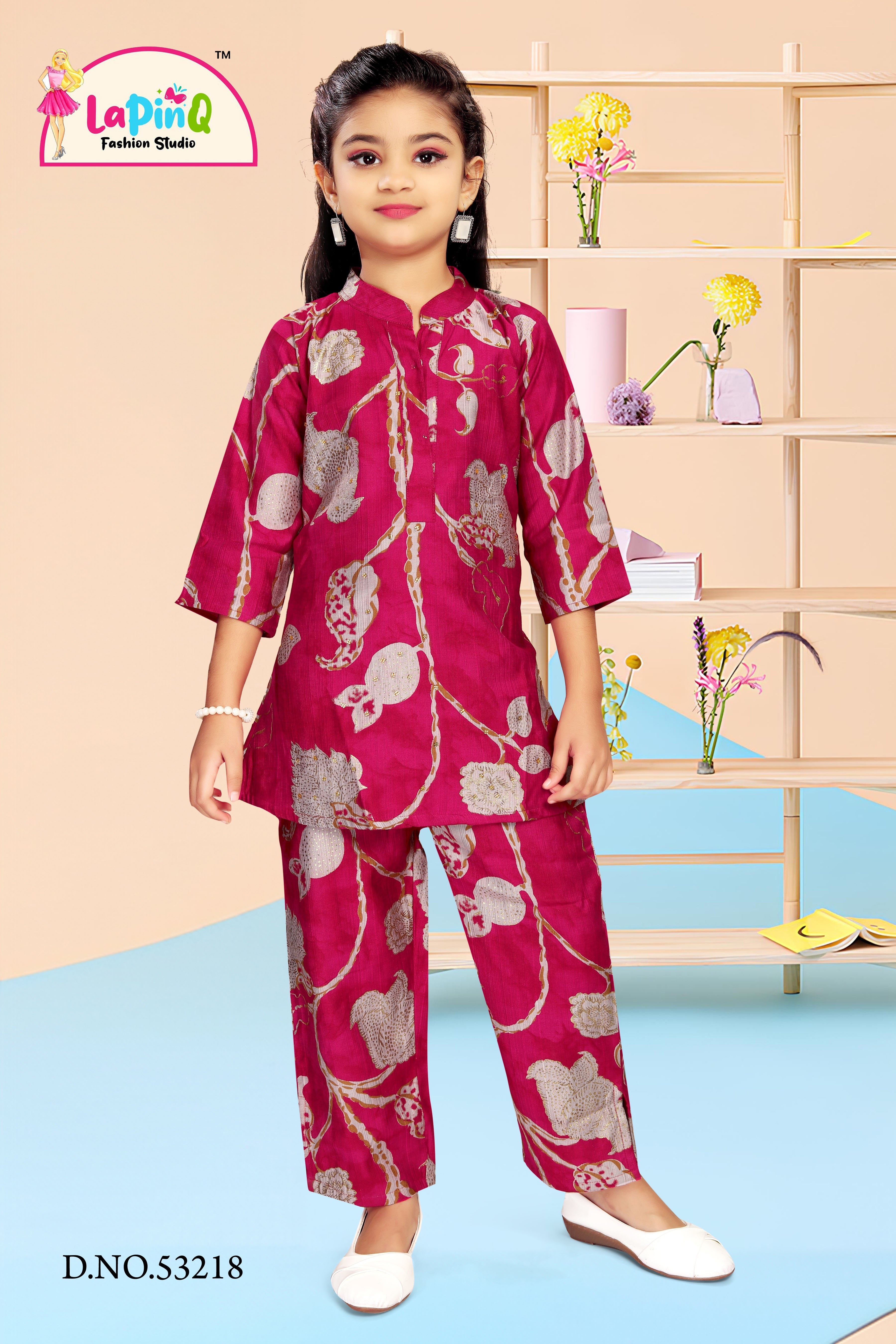 Girl wearing a co-ord set