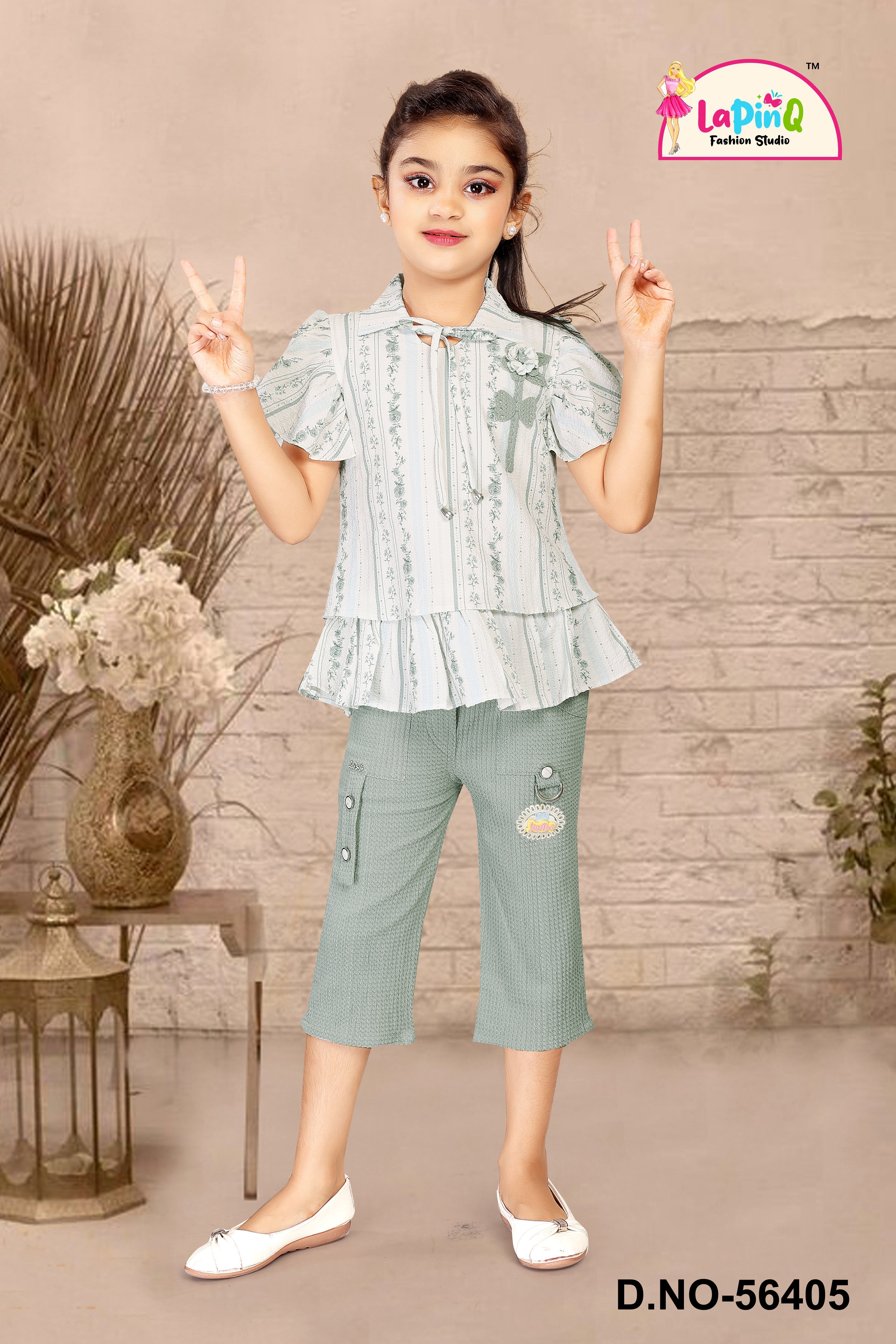 Girls Capri and Top Set