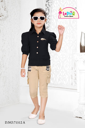 Girls Smart Capri and Top Set