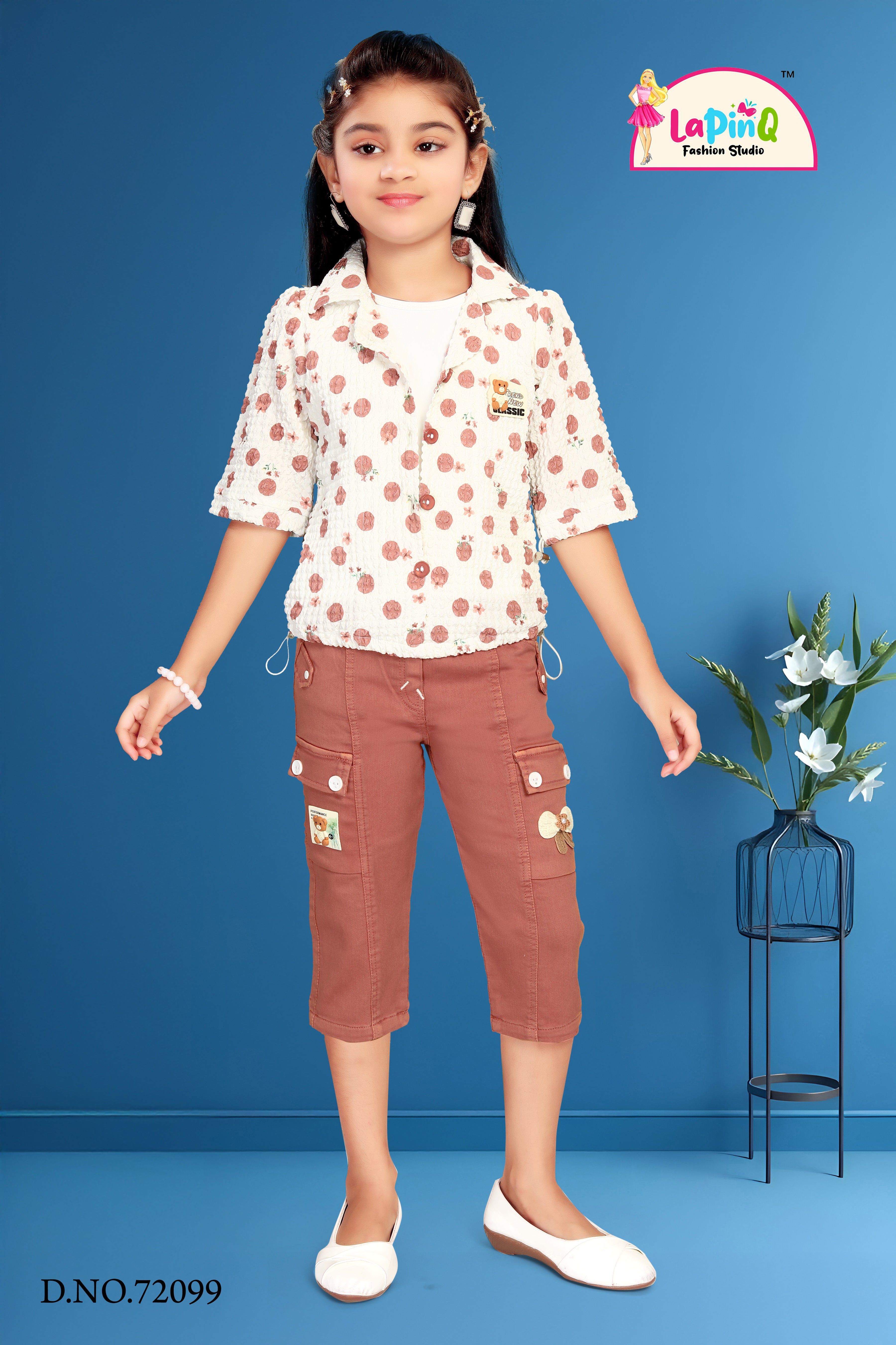 Girls Casual Capri and Top Set